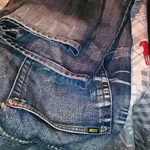 Men's blue jeans